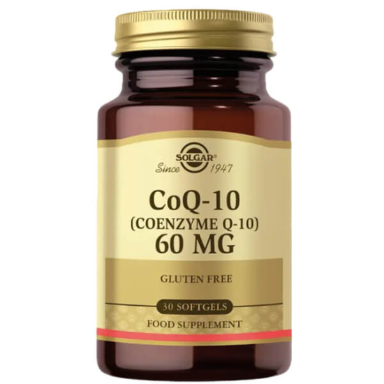 Solgar Coenzyme Q10 60 mg 30 Softgel - 1