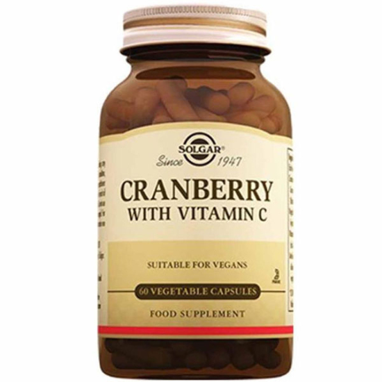 Solgar Cranberry With Vitamin C 60 Kapsül - 1