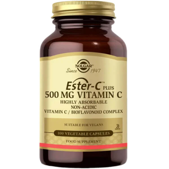 Solgar Ester C Plus 500 Mg 100 Tablet - 1