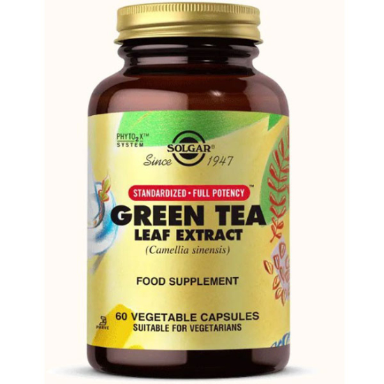 Solgar Green Tea Leaf Extract 60 Kapsül - 1