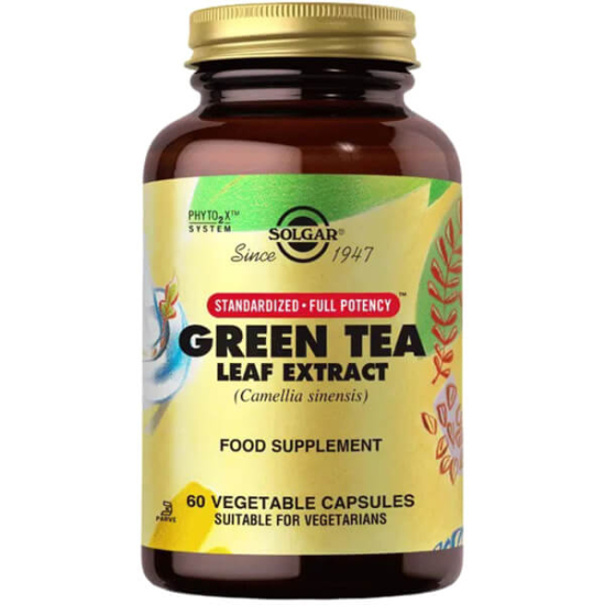 Solgar Green Tea Leaf Extract 60 Kapsül - 1