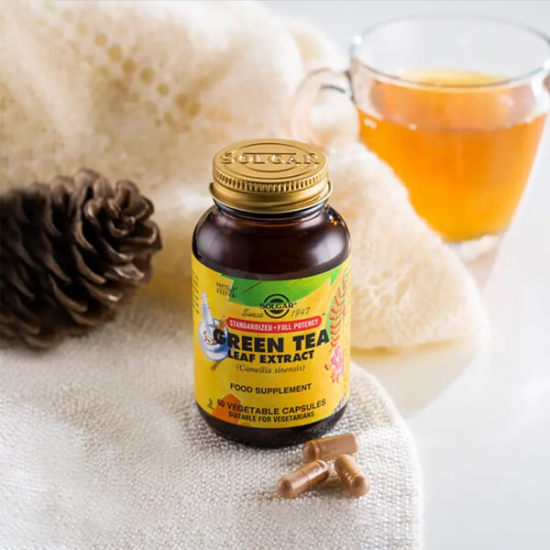 Solgar Green Tea Leaf Extract 60 Kapsül - 2