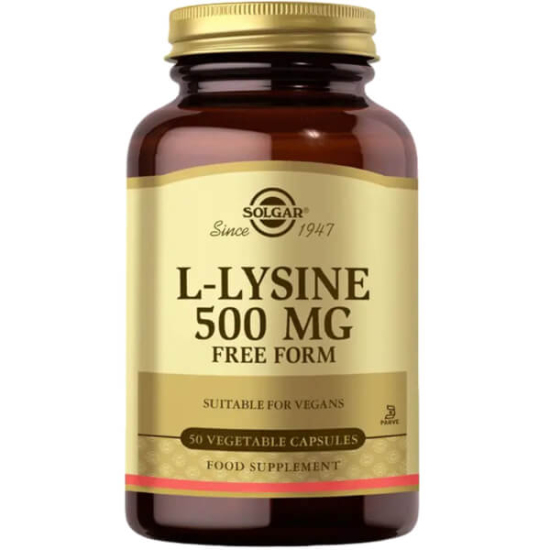 Solgar L-Lysine 500 Mg 50 Tablet - 1