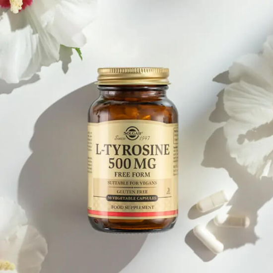 Solgar L-Tyrosine 500 Mg 50 Kapsül - 2
