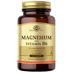 Solgar Magnesium Vitamin B6 100 Tablet - Solgar