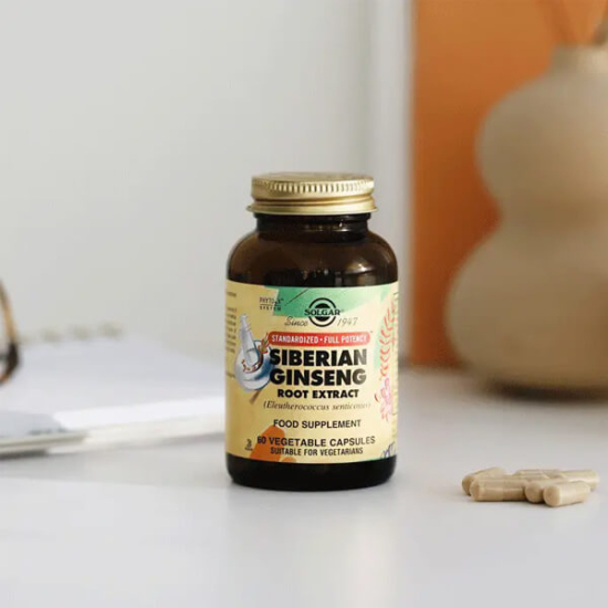 Solgar Siberian Ginseng Root Extract 60 Kapsül - 2