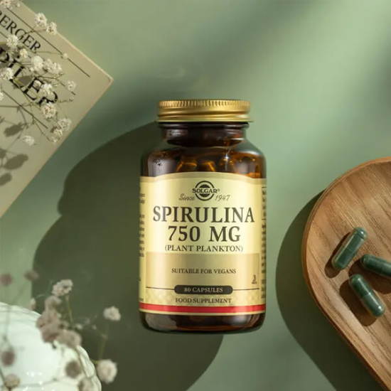 Solgar Spirulina 750 Mg 80 Tablet - 2