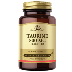 Solgar Taurine 500 mg 50 Kapsül - Solgar
