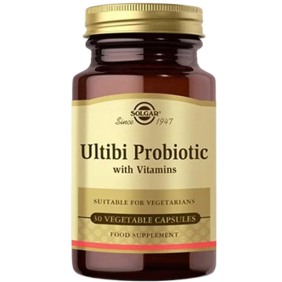 Solgar Ultibi Probiotic With Vitamins 30 Kapsül - 1