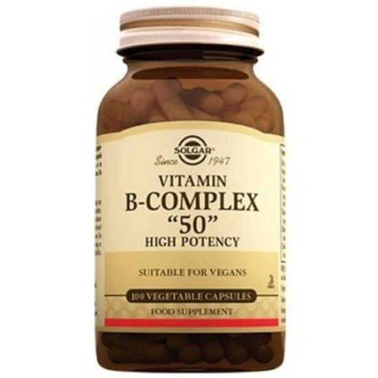 Solgar Vitamin B Komplex 50 100 Tablet - 1