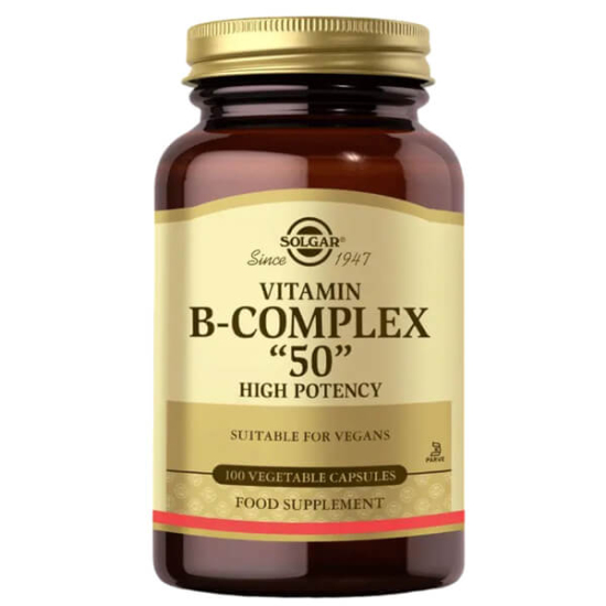 Solgar Vitamin B Komplex 50 100 Tablet - 1