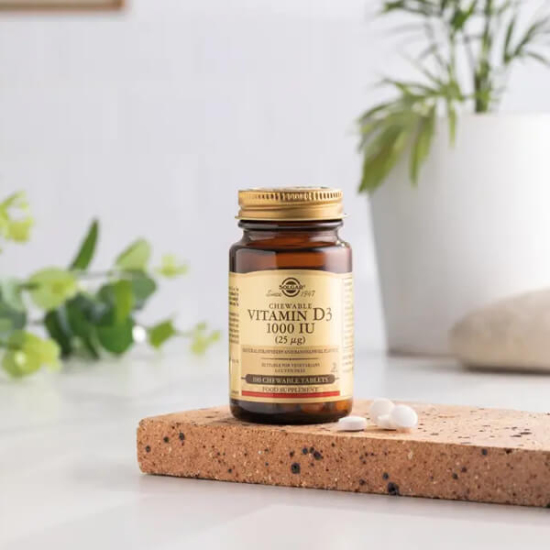 Solgar Vitamin D3 1000 IU 100 Çiğnenebilir Tablet - 2