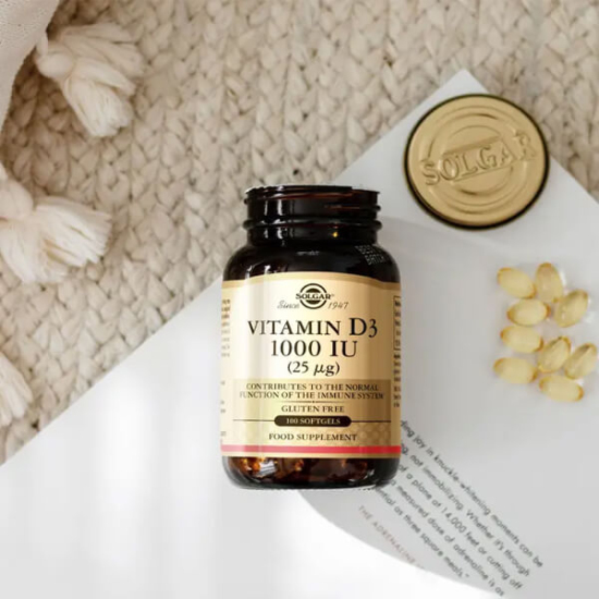 Solgar Vitamin D3 1000 IU 100 Tablet - 2