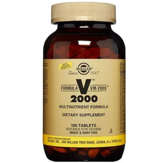 Solgar Vm 2000 Multivitamin 180 Tablet - 1