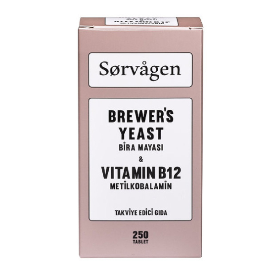 Sorvagen Brewers Yeast Vitamin B12 250 Tablet - 1