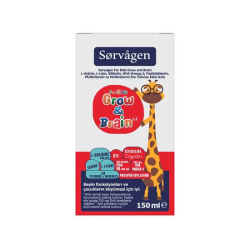 Sorvagen Grow Brain For Kids Sıvı 150 ml - Sorvagen