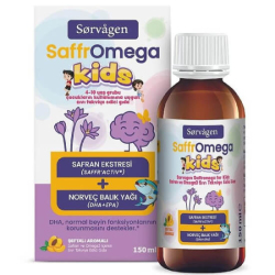 Sorvagen Saffr Omega Kids Safran ve Omega3 150 ml - Sorvagen
