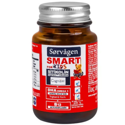 Sorvagen Smart Kids Sitikolin DHA Takviye Edİci Gıda 0,5 ml x 60 Adet - Sorvagen