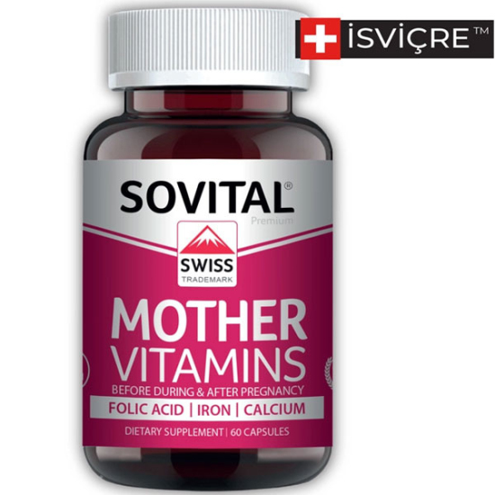 Sovital Mother Vitamins 60 Kapsül - 1