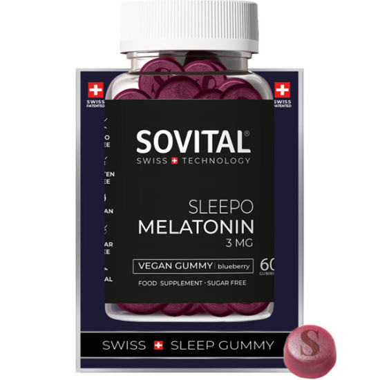 Sovital Sleepo Melatonin 60 Vegan Gummies - 1