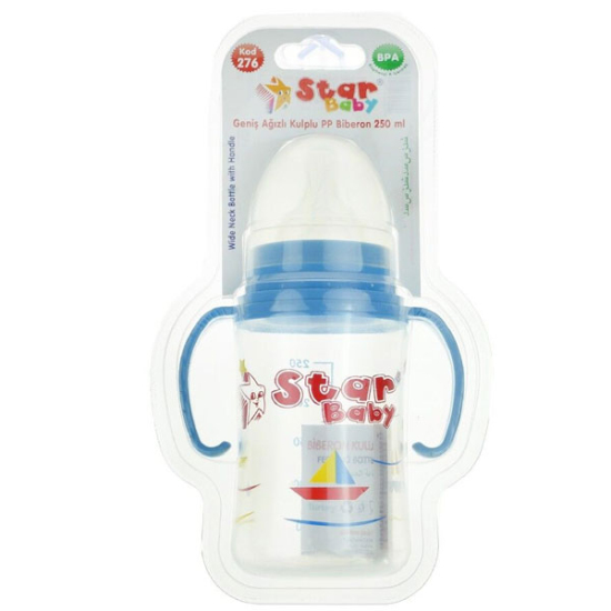 Star Baby 276 Geniş Ağız Biberon 250 ml - 1