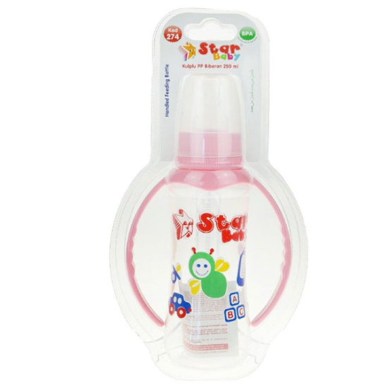 Star Baby Kulplu PP Biberon 250 ml - 1