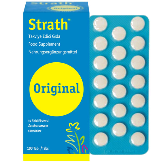 Strath Tablet 100 Adet Bitkisel Gıda Takviyesi - 1