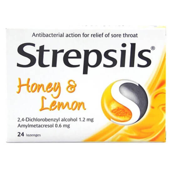 Strepsils Bal Limon Aromalı 24 Pastil - 1