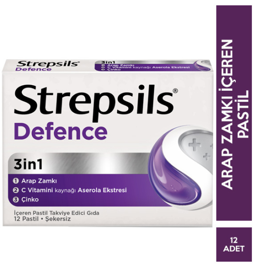 Strepsils Defence 12 Pastil - 1