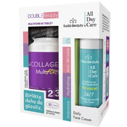 Suda Collagen Double Beauty Multiform 90 Tablet - Suda Collagen