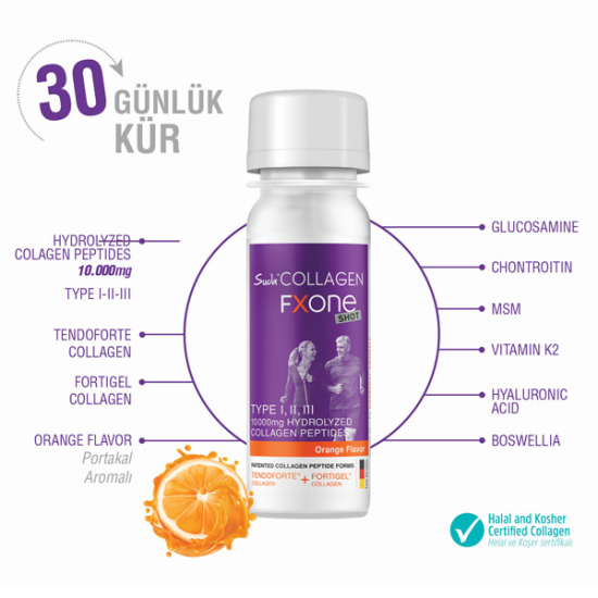 Suda Collagen Fxone Shot Orange 60 ml x 30 Shot - 3
