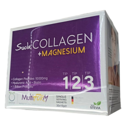 Suda Collagen Multiform Portakallı Magnesium 30 Saşe 15 gr - Suda Collagen