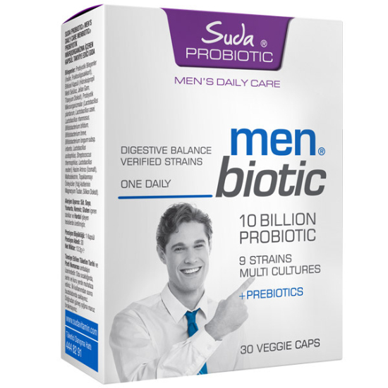 Suda Probiotic Men Daily Care Probiotics 30 Kapsül - 1
