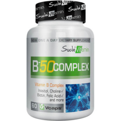 Suda Vitamin B 50 Complex 60 Bitkisel Kapsül - Suda Vitamin