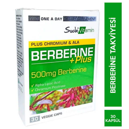Suda Vitamin Berberine Plus 30 Kapsül - 1
