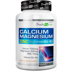 Suda Vitamin Calcium Magnesium Zinc Plus 100 Tablet - Suda Vitamin