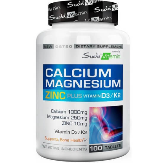 Suda Vitamin Calcium Magnesium Zinc Plus 100 Tablet - 1