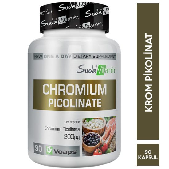 Suda Vitamin Chromium Picolinate 90 Kapsül - 1