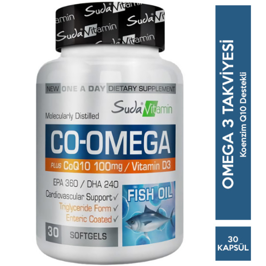 Suda Vitamin CO Omega 30 Softgels - 1