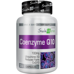 Suda Vitamin CO Q10 100 mg 30 Kapsül Koenzim Q10 Takviyesi - Suda Vitamin