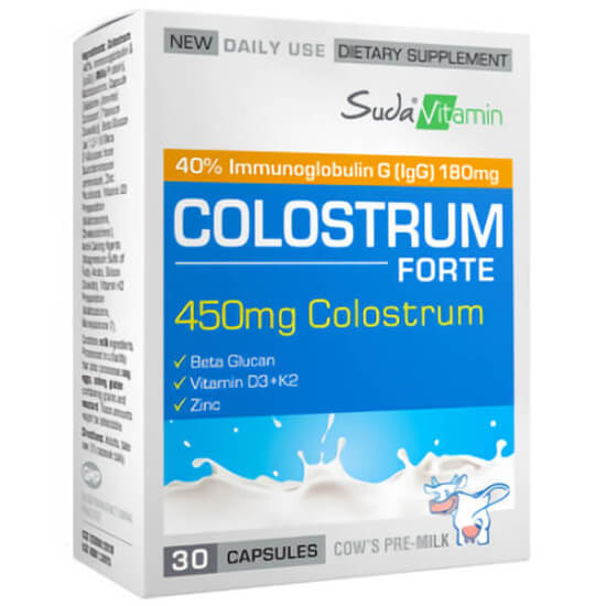 Suda Vitamin Colostrum Forte 30 Kapsül - 1