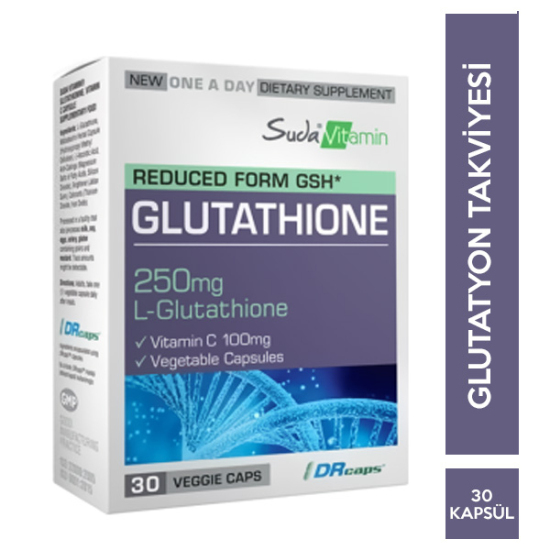 Suda Vitamin Glutathione 30 Kapsül - 1