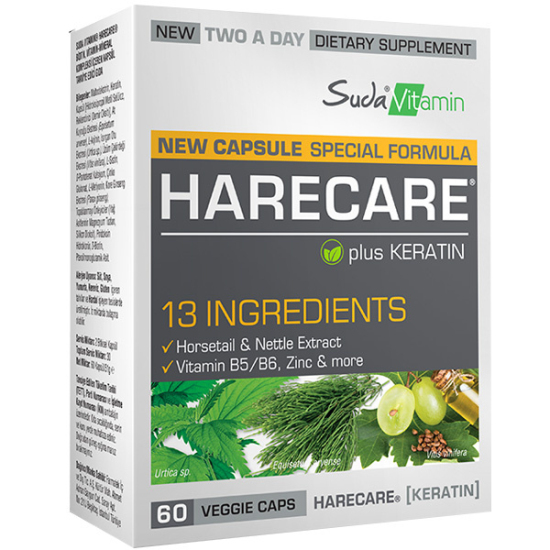 Suda Vitamin Harecare 60 Kapsül - 1