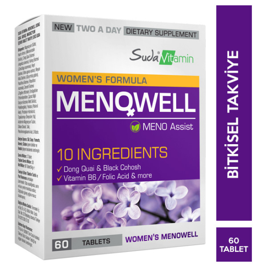 Suda Vitamin Menowell Womens Formula 60 Tablet - 1