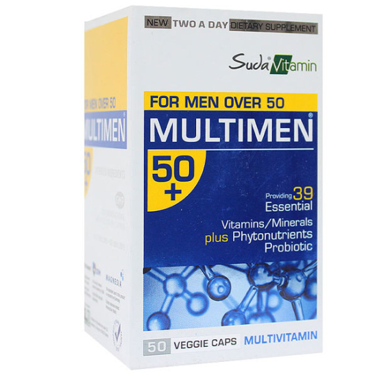 Suda Vitamin Multimen 50+ 50 Kapsül - 1