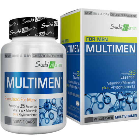 Suda Vitamin Multimen Mens Multivitamin 60 Kapsül - 1