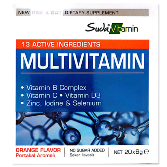 Suda Vitamin Multivitamin 20x6gr - 1