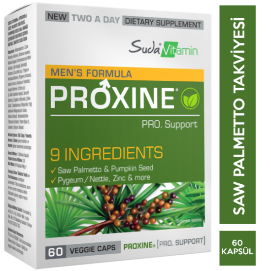 Suda Vitamin Proxine Mens Formula 60 Kapsül - 1