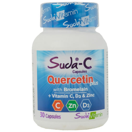 Suda Vitamin Suda C Quercetin Plus 30 Kapsül - 1