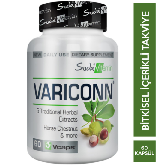 Suda Vitamin Variconn 60 Kapsül - 1